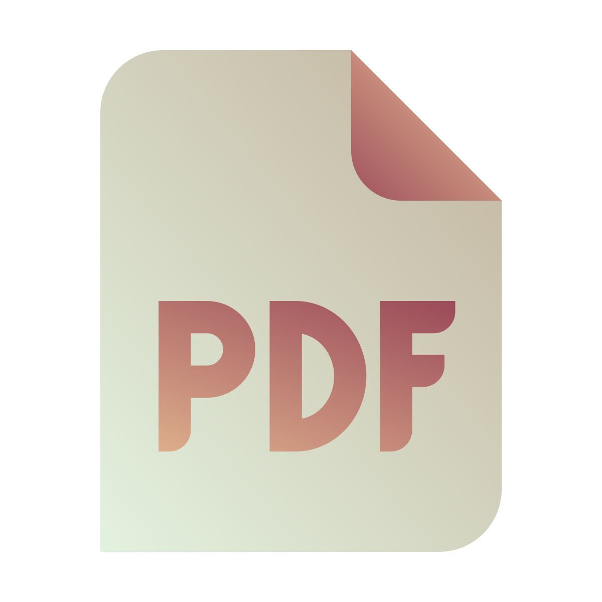 deco color style pdf 2 icon