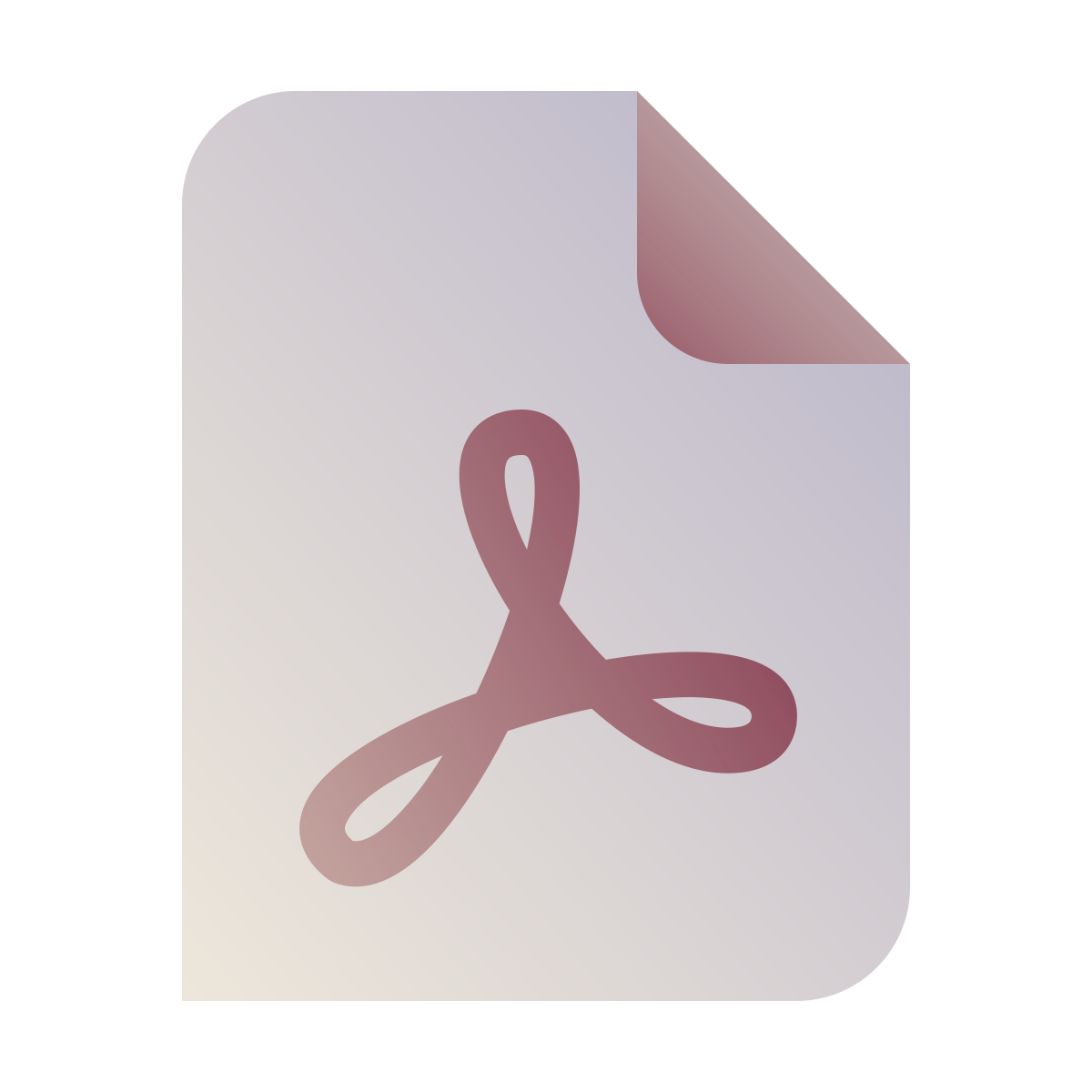 deco color style pdf icon