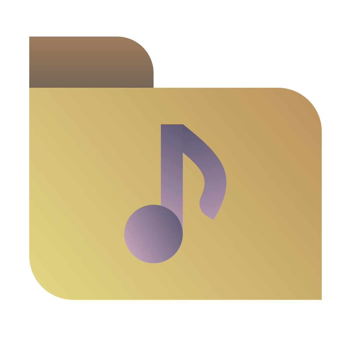 deco color style photos folder icon