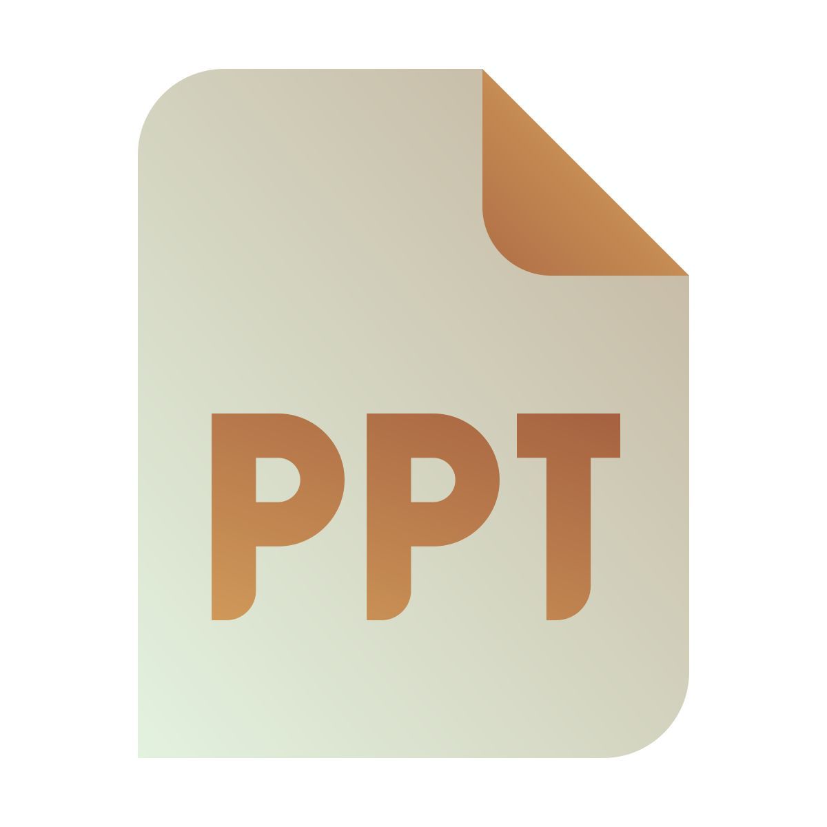 deco color style ppt icon