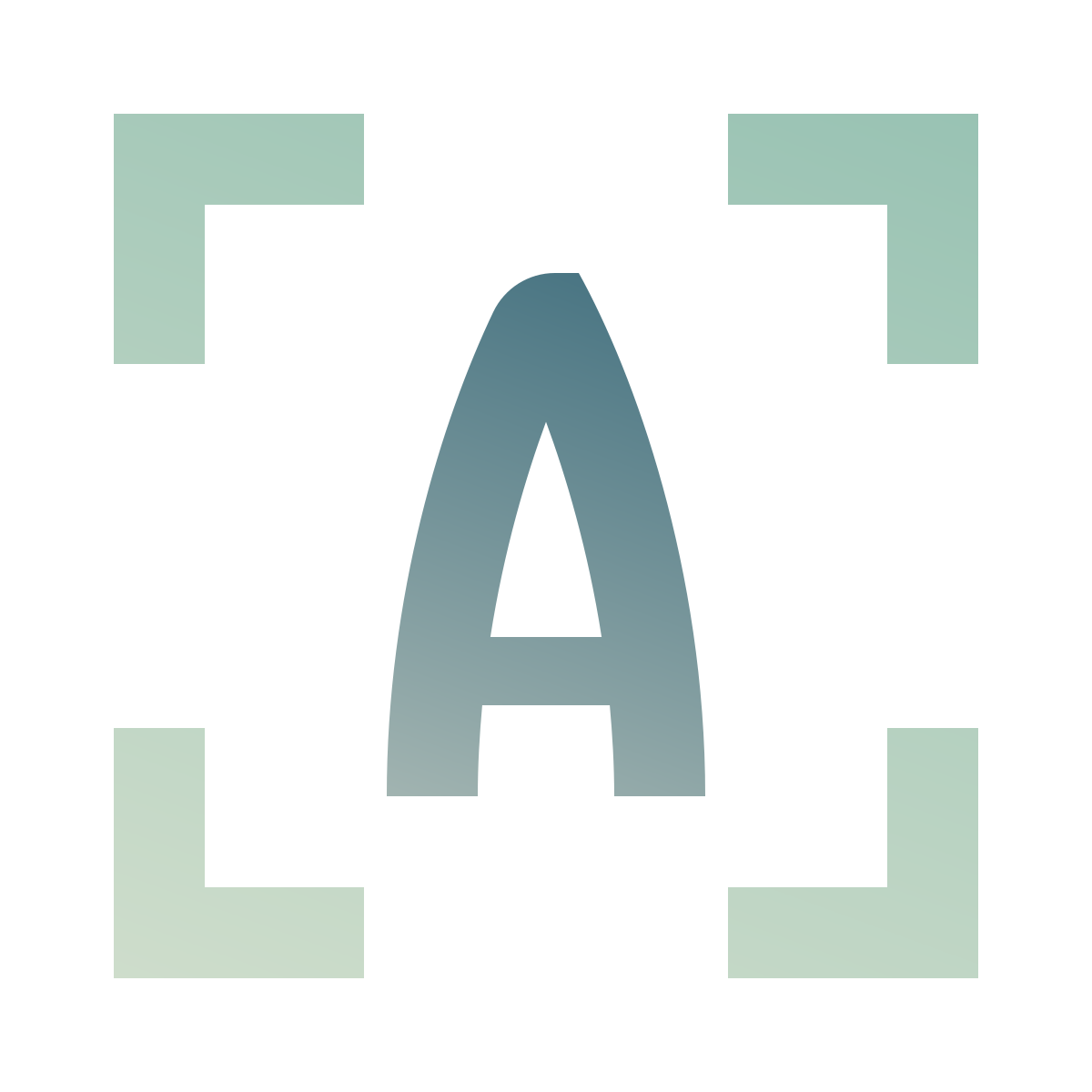 deco color style printed ocr icon