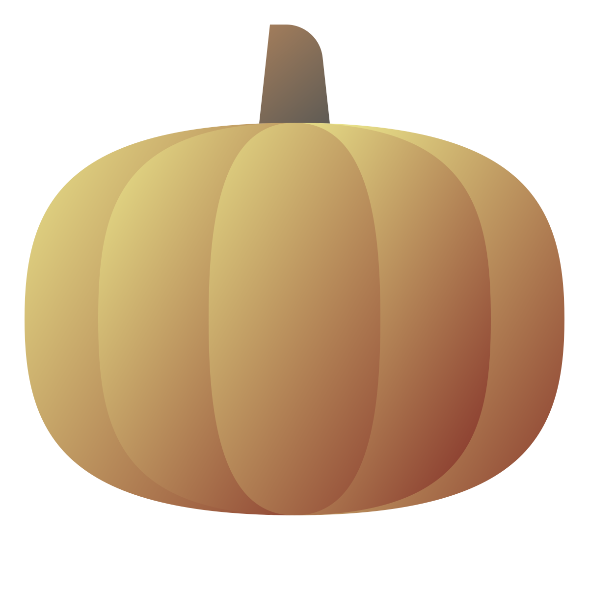 deco color style pumpkin icon