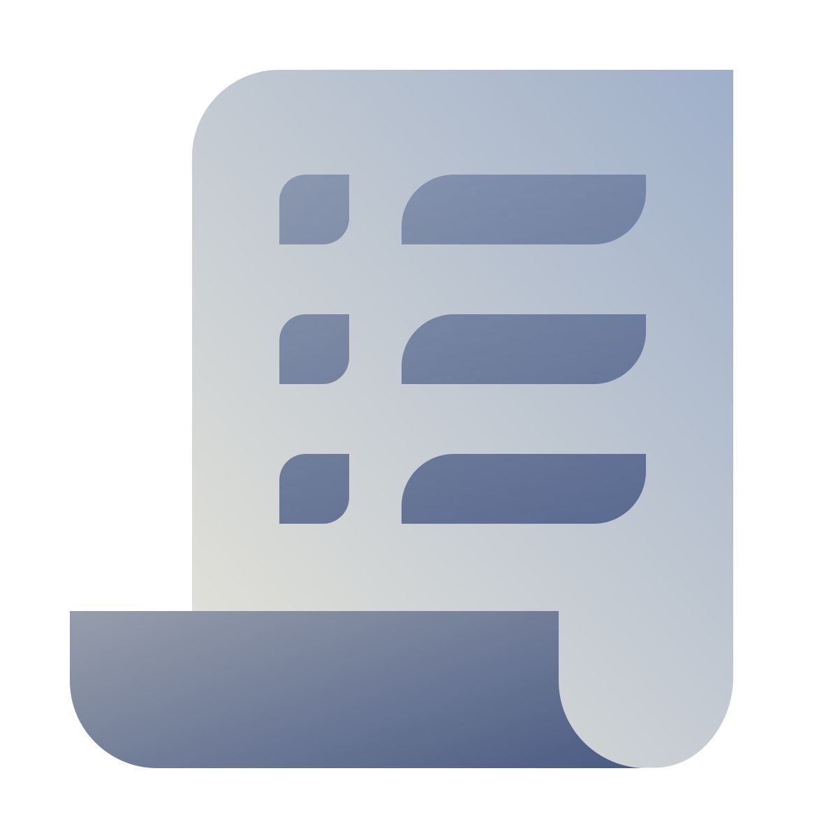 deco color style purchase order icon