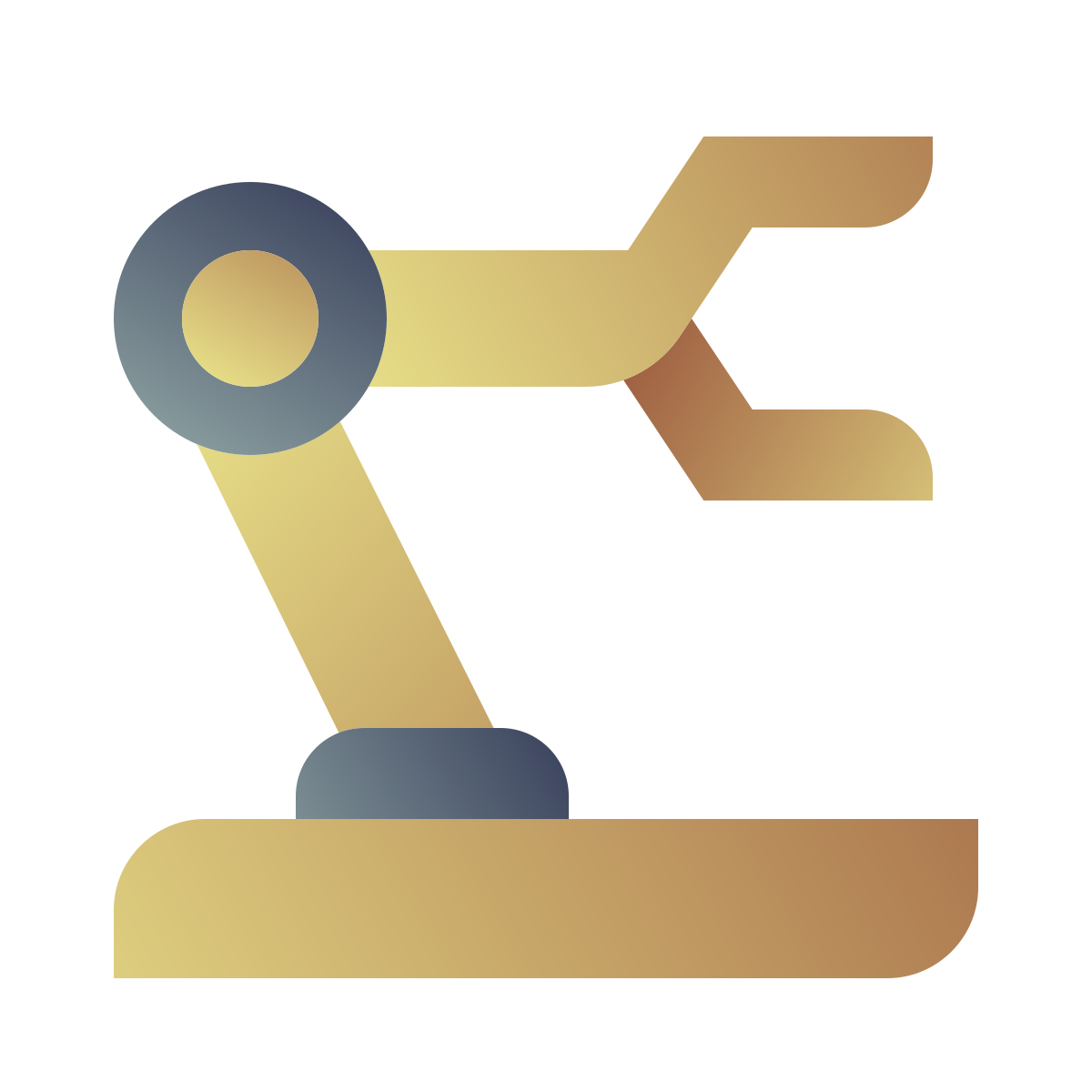 deco color style robot icon