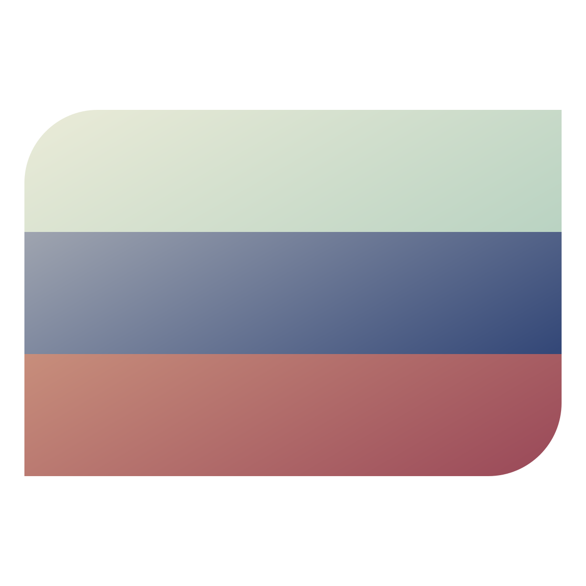 deco color style russian federation icon