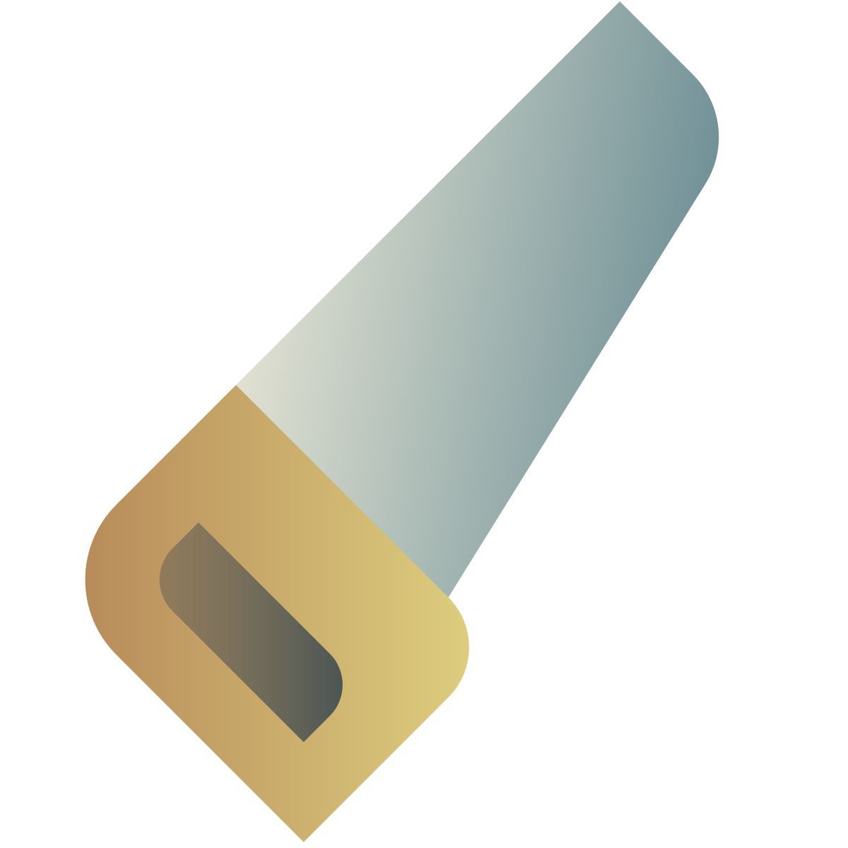 deco color style saw icon