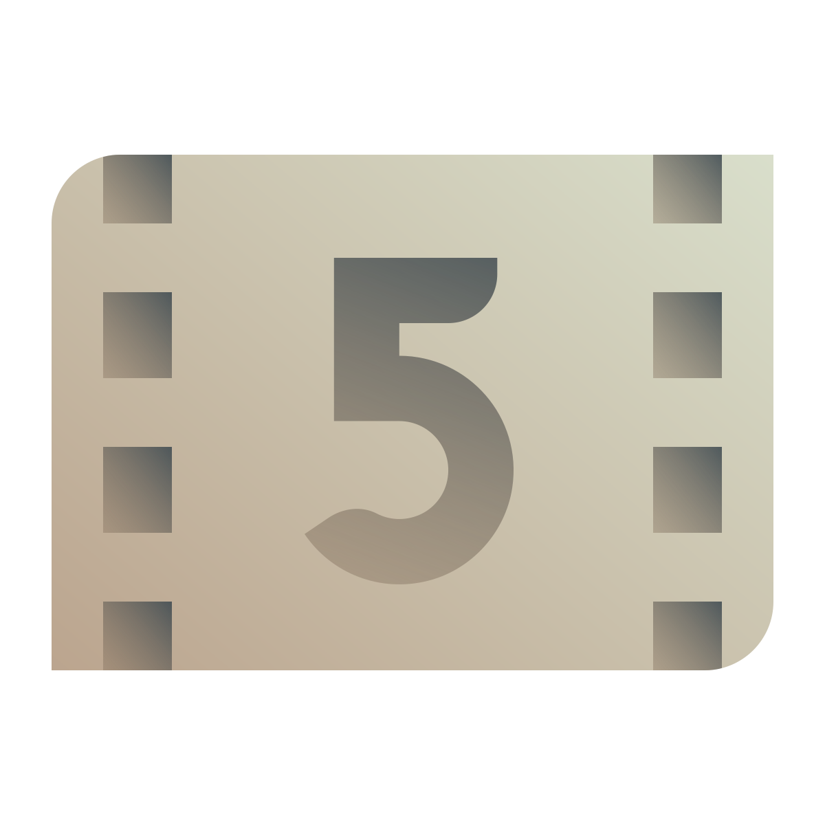 deco color style short icon