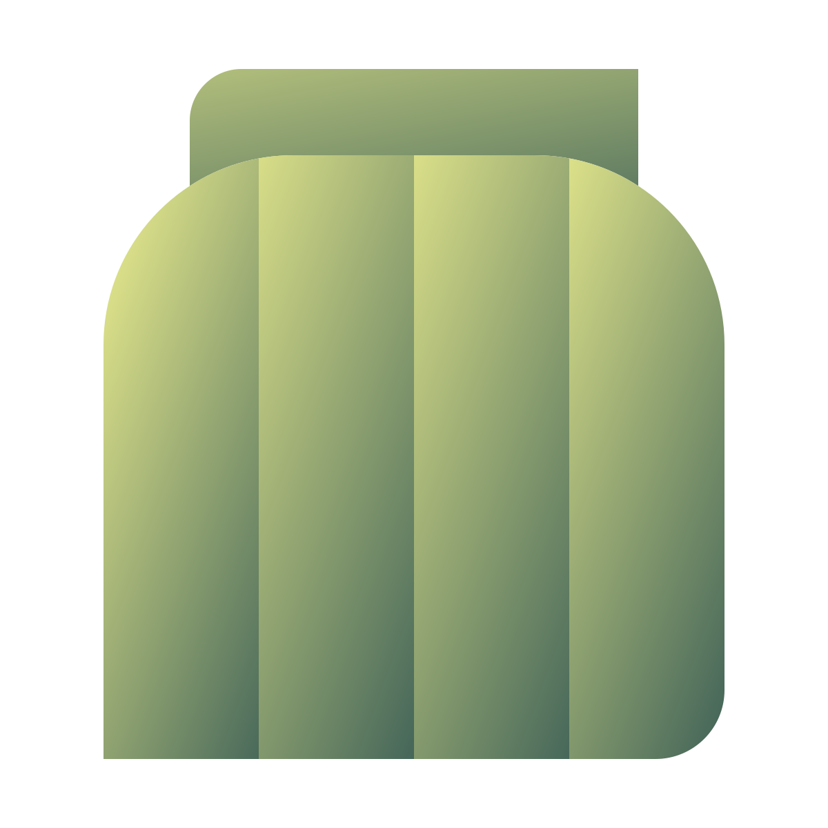 deco color style skirt icon