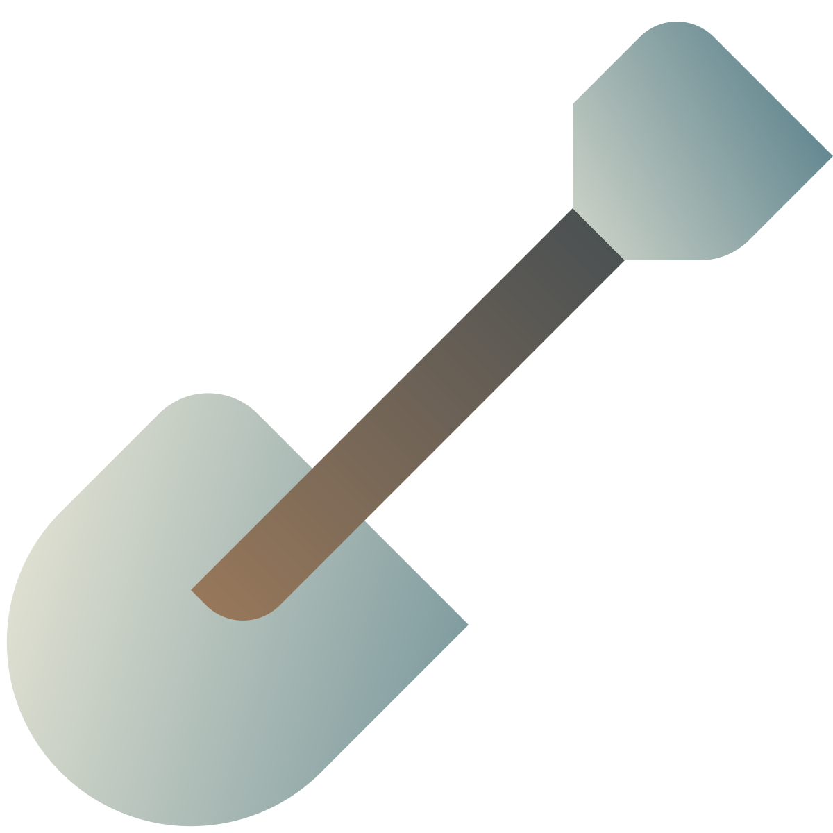 deco color style spade icon