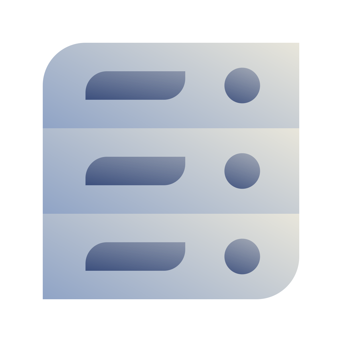 deco color style stack icon