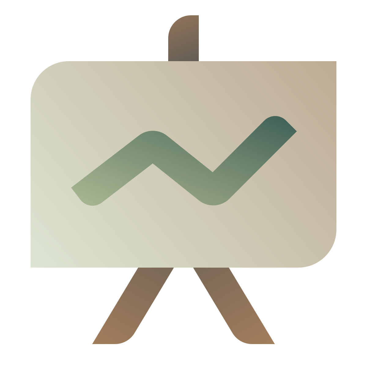 deco color style statistics icon