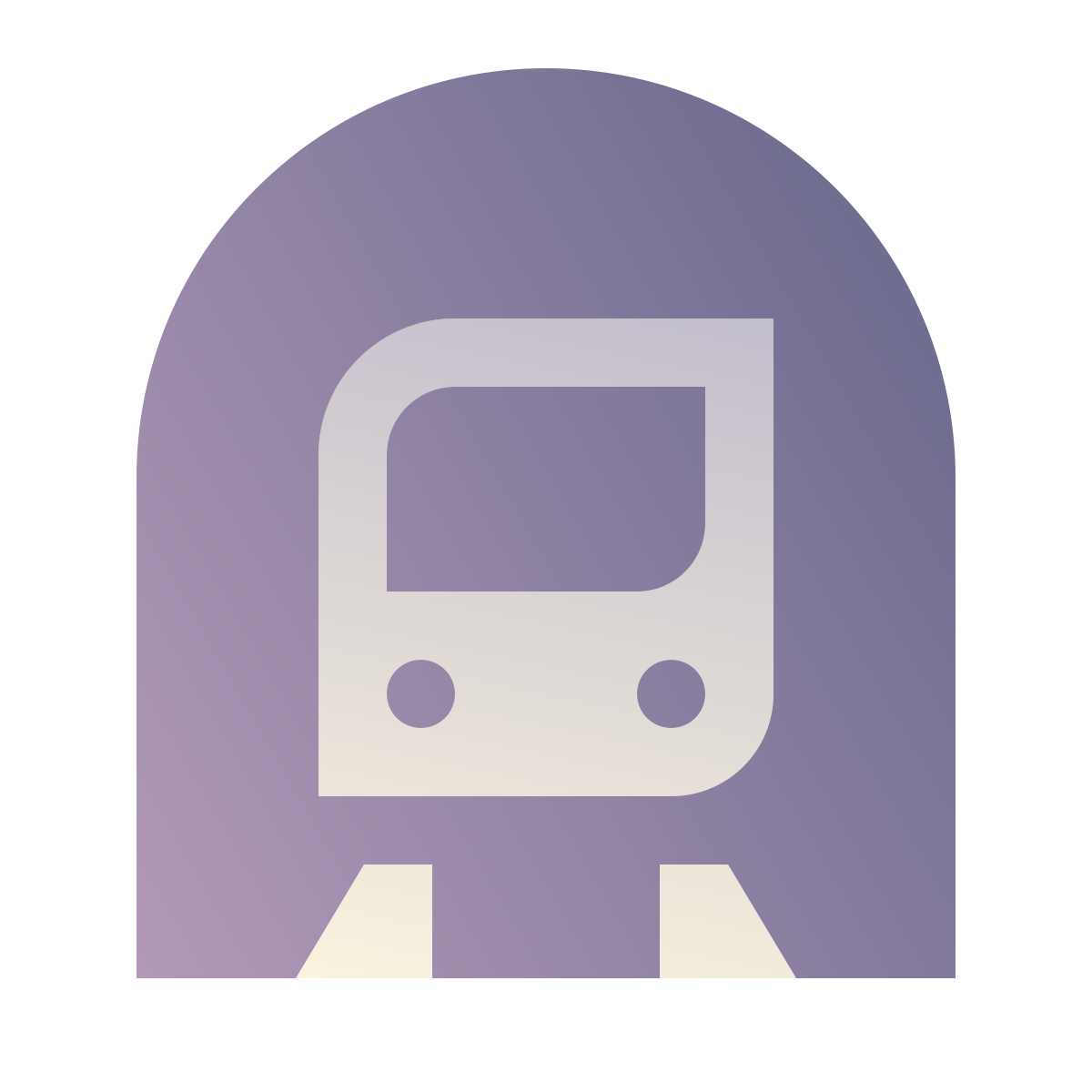 deco color style subway icon