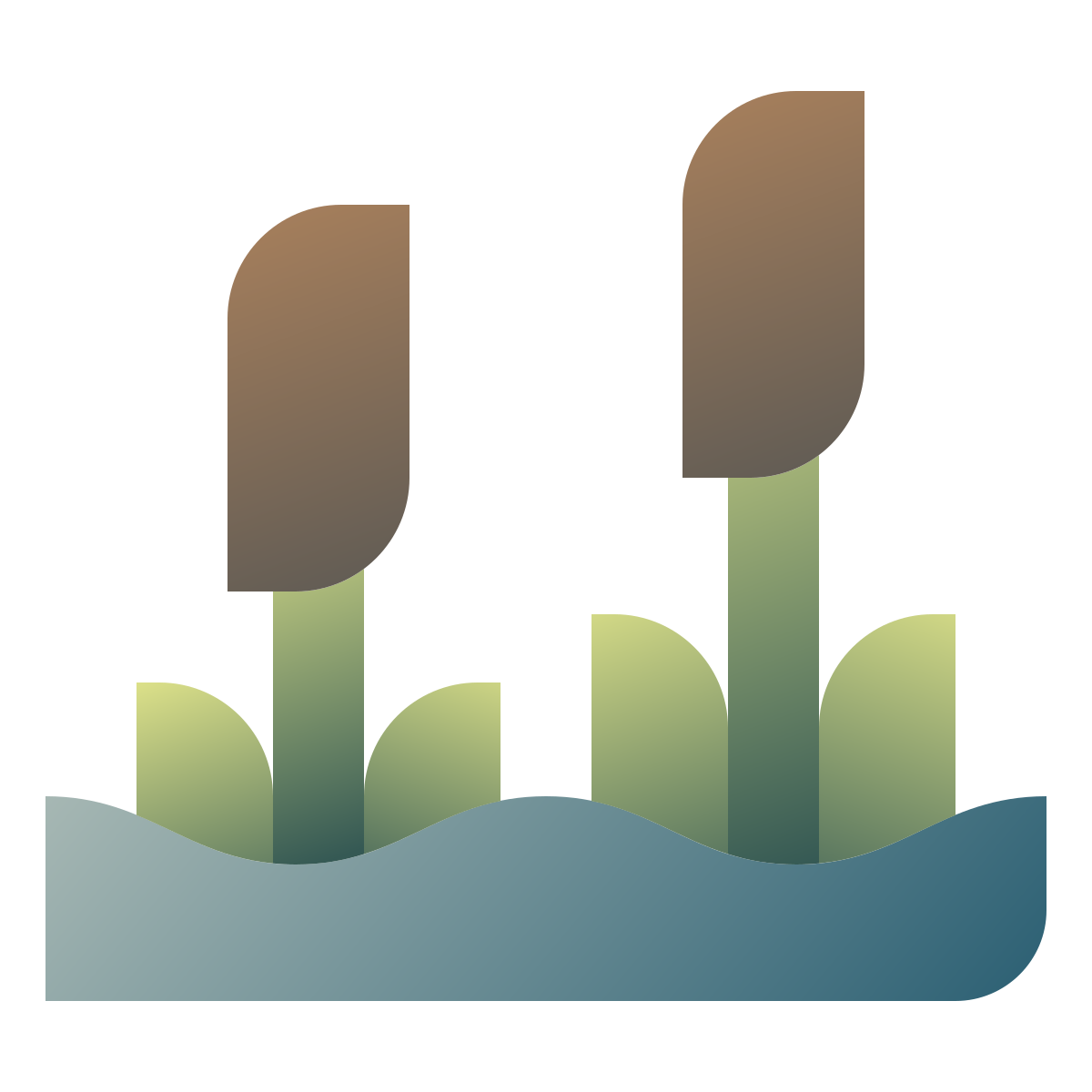 deco color style swamp icon