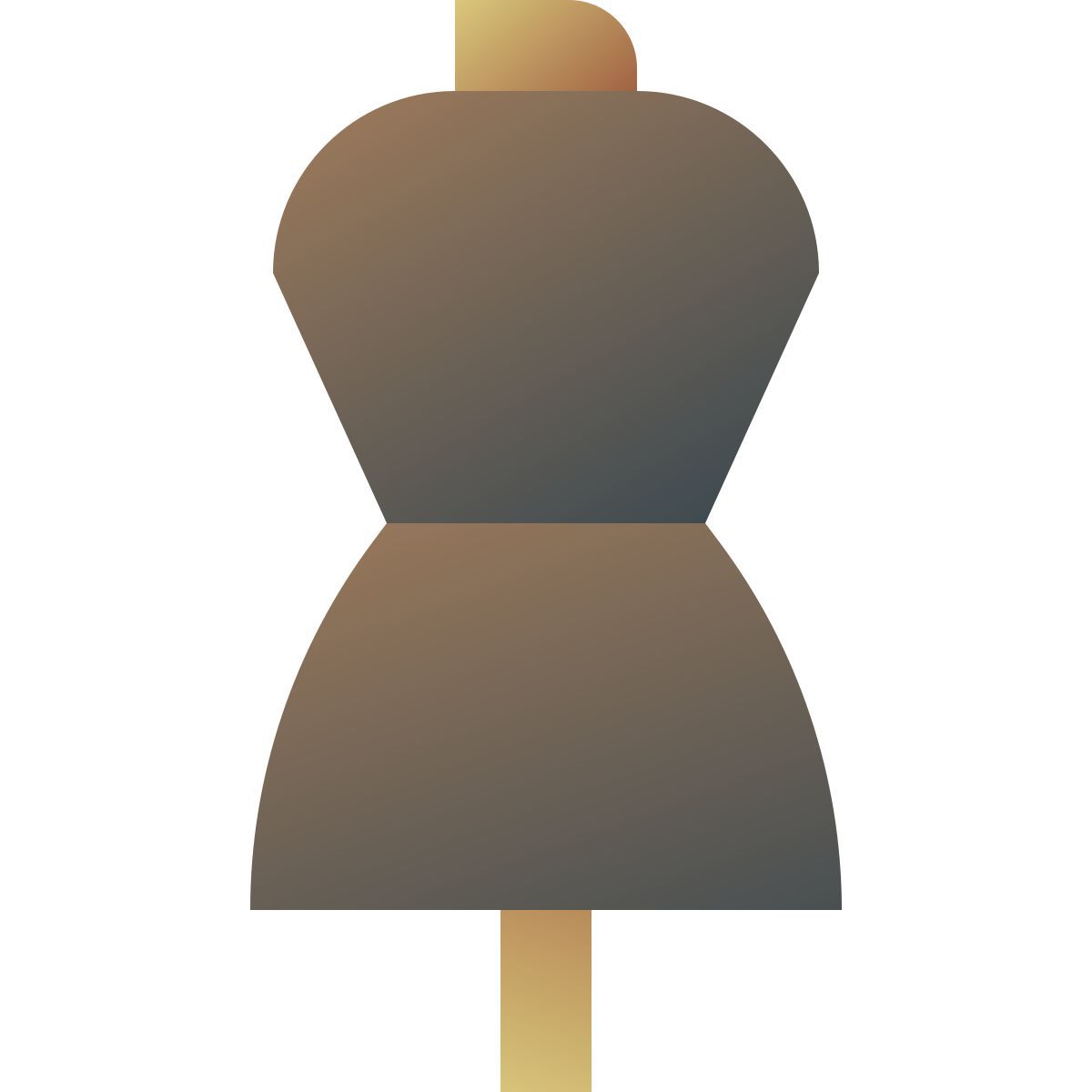 deco color style tailors dummy icon