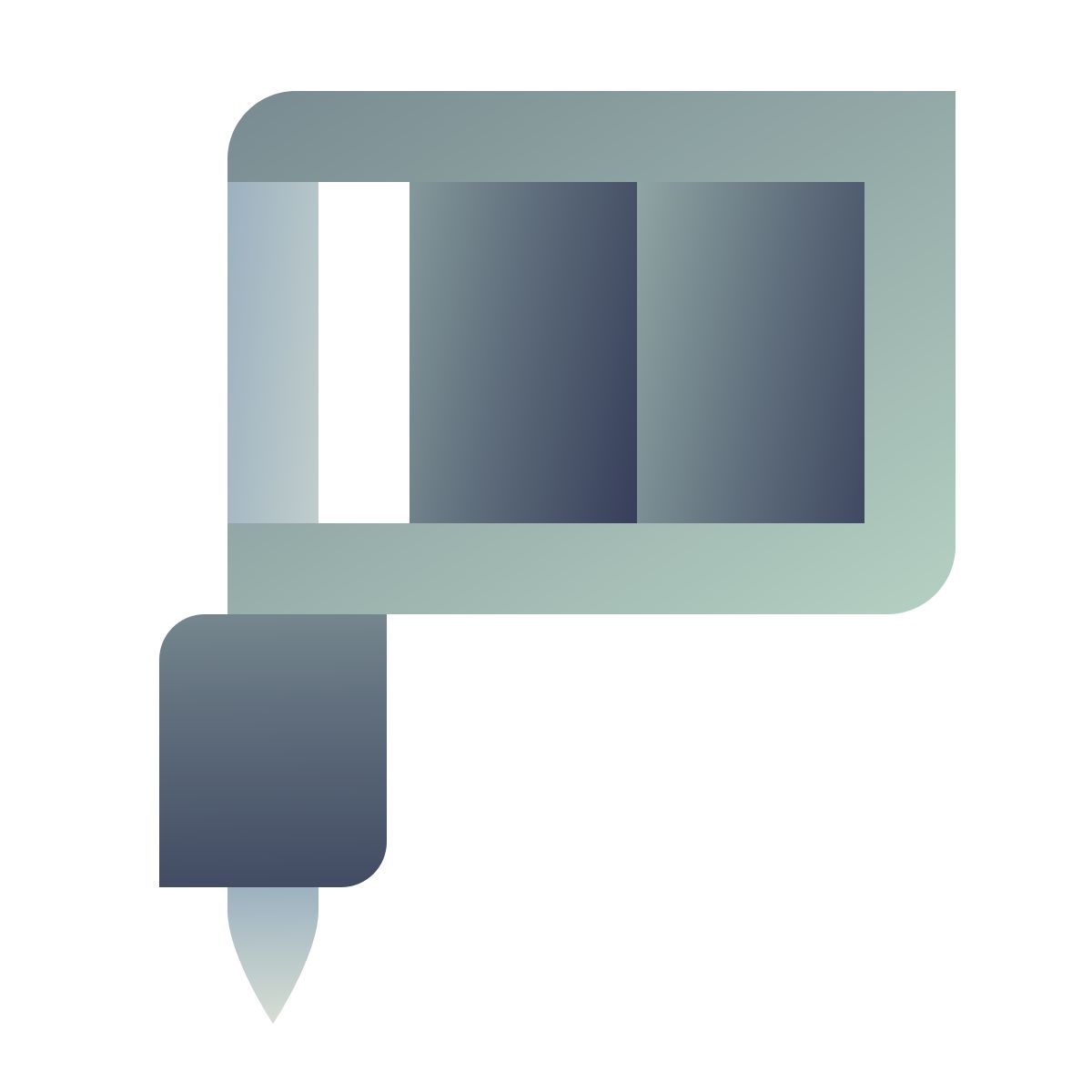 deco color style tätowiermaschine icon