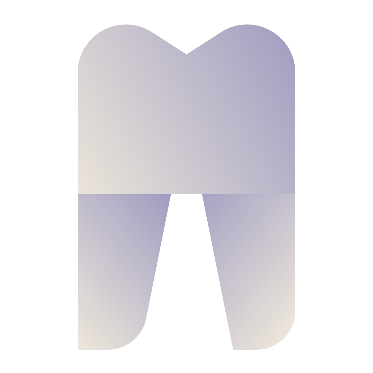 deco color style tooth icon