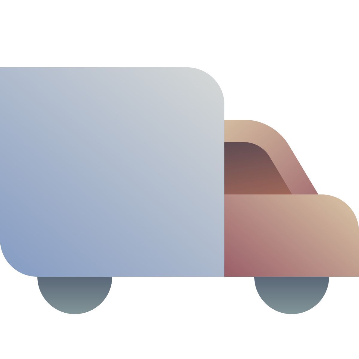 deco color style 卡车 icon