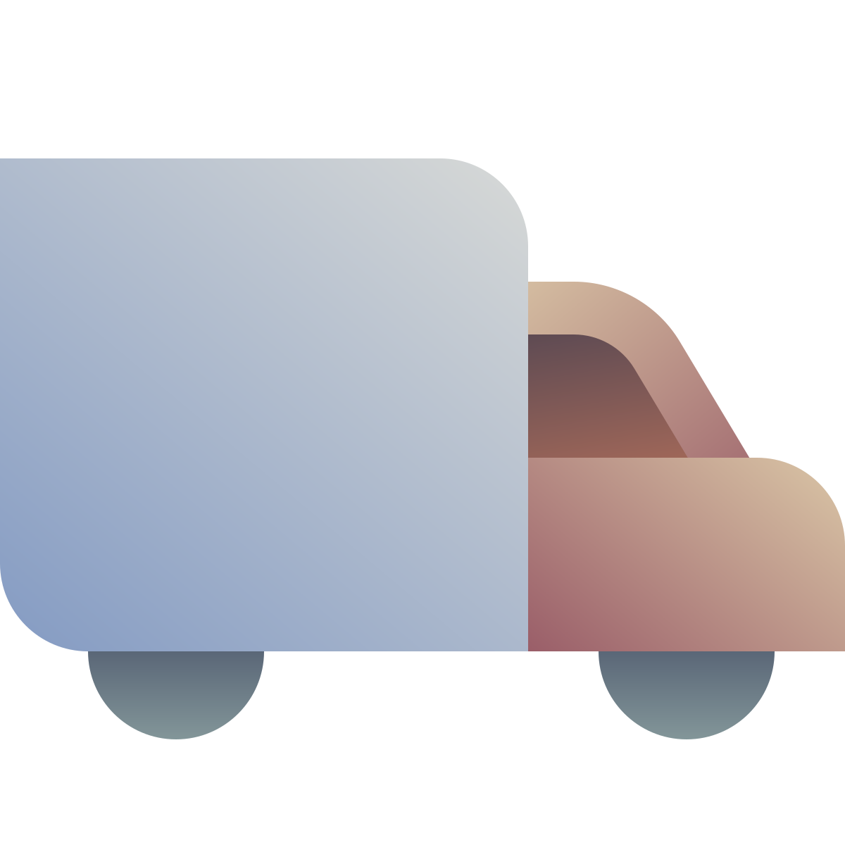 deco color style truck icon