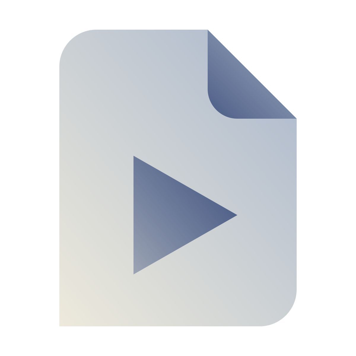 deco color style videodatei icon