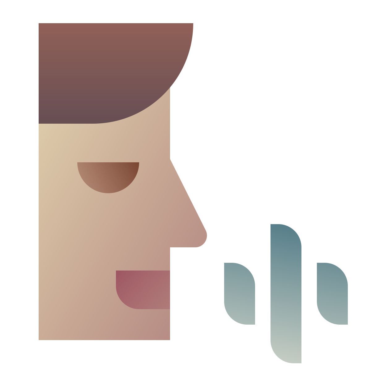 deco color style voice icon