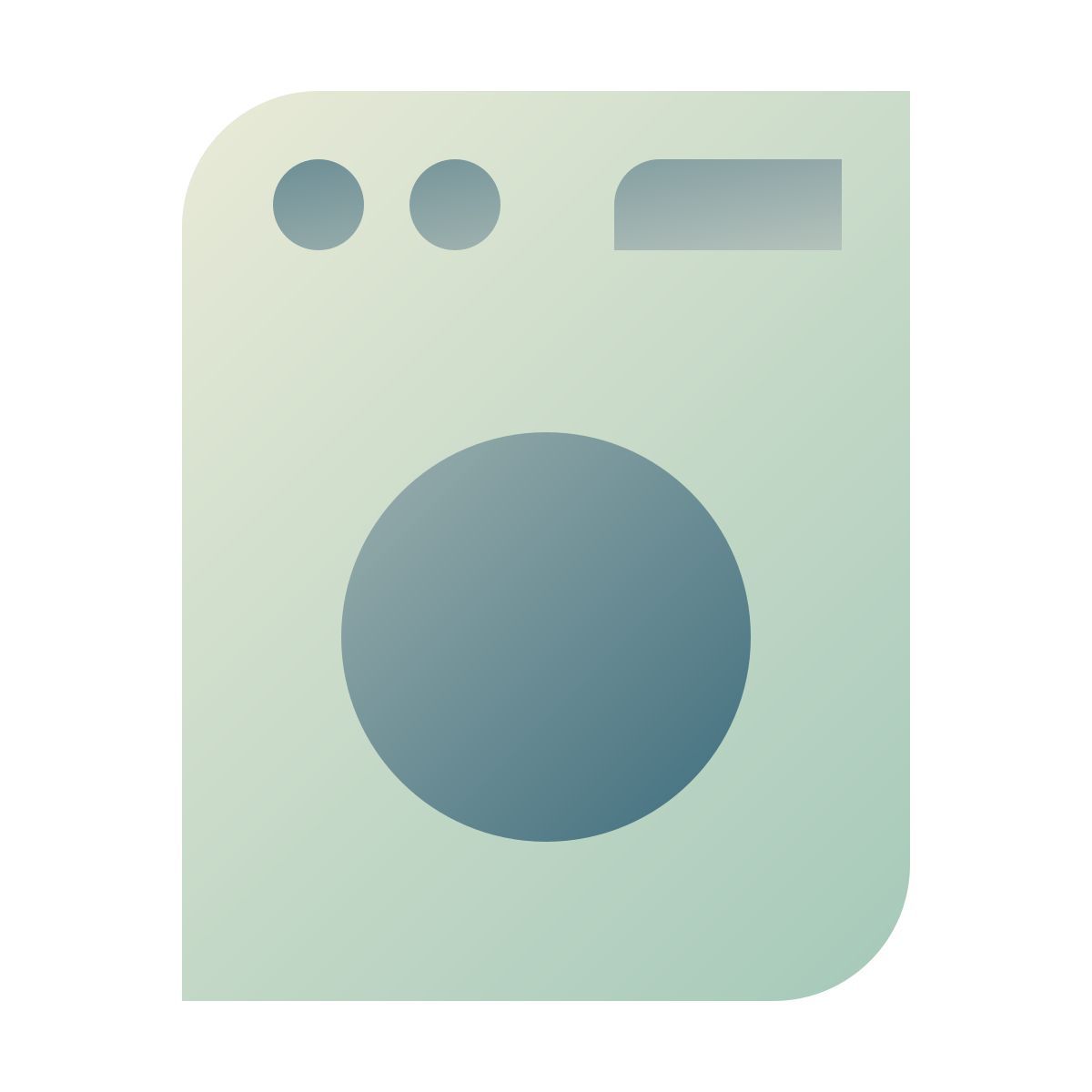 deco color style 洗衣机 icon