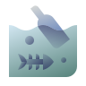marine polution icon
