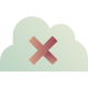 cloud cross icon