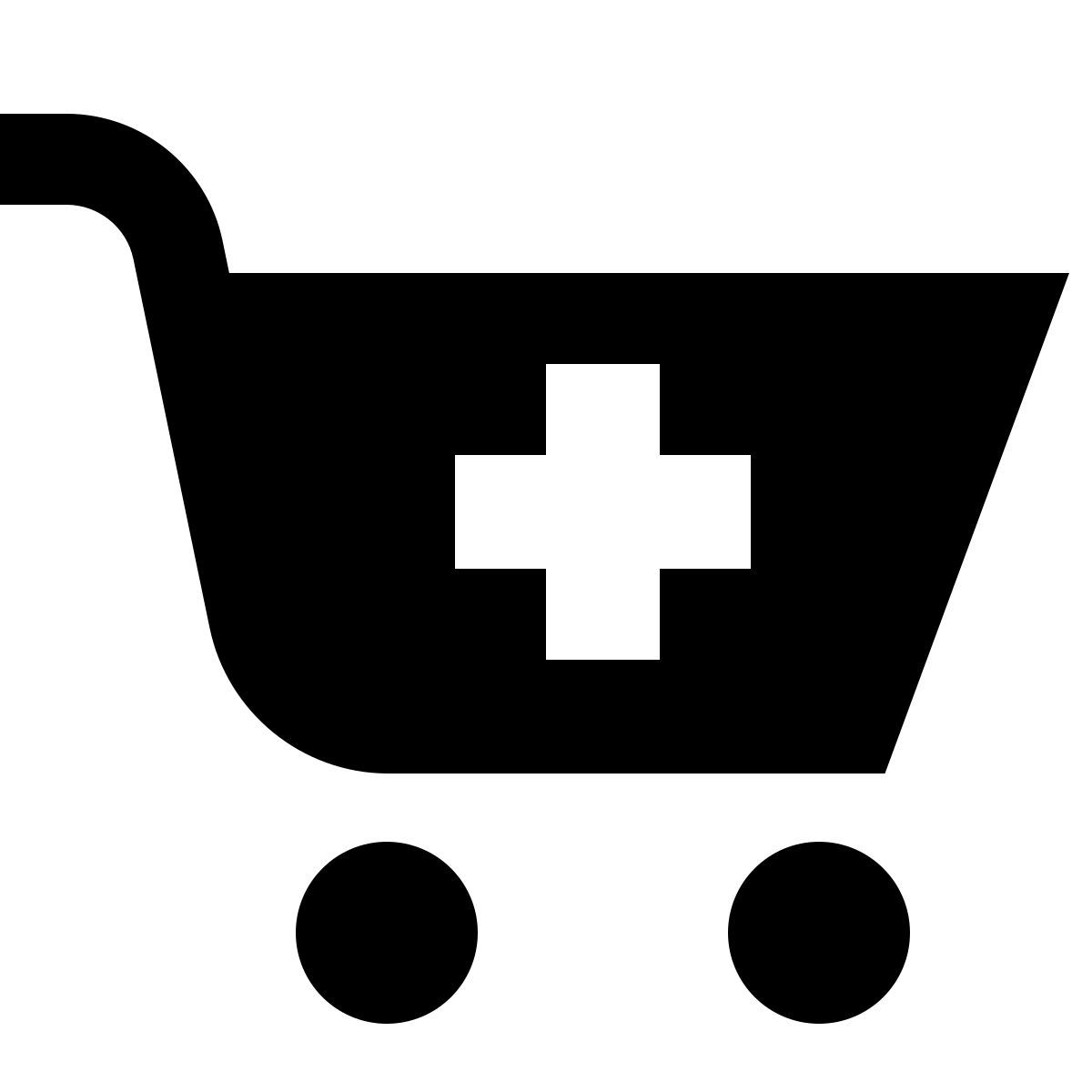 deco glyph style 加入购物车 icon