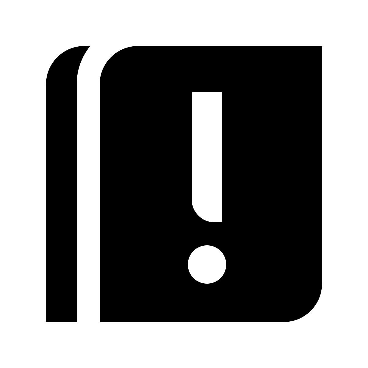 deco glyph style 답변 icon