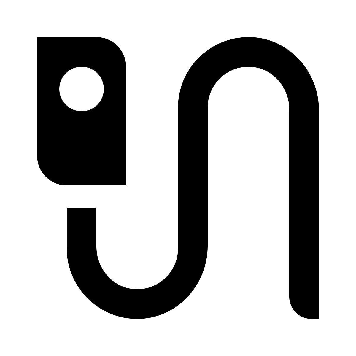 deco glyph style fernauslöser icon