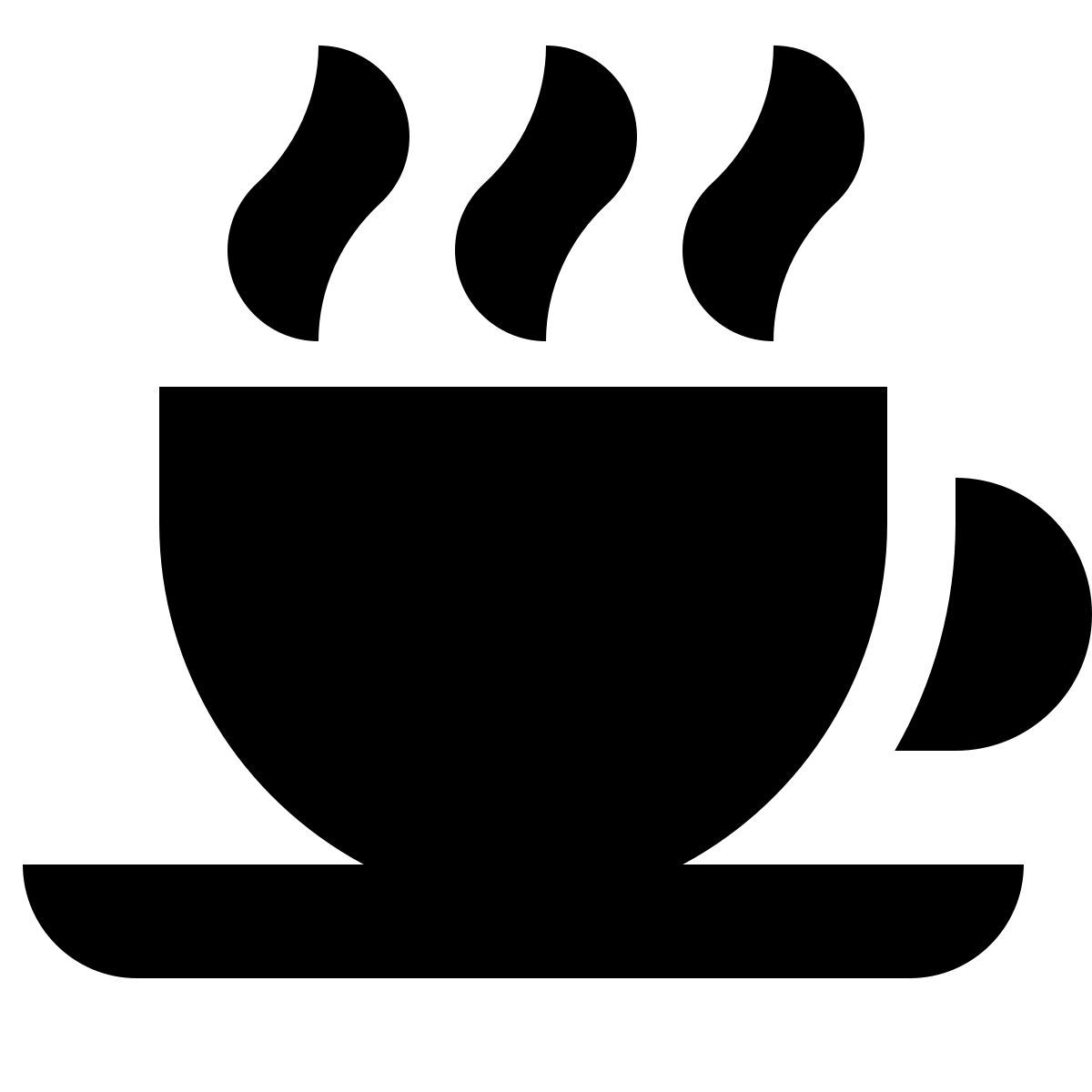 deco glyph style 咖啡店 icon