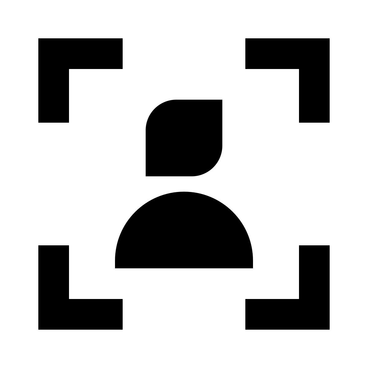 deco glyph style client management icon