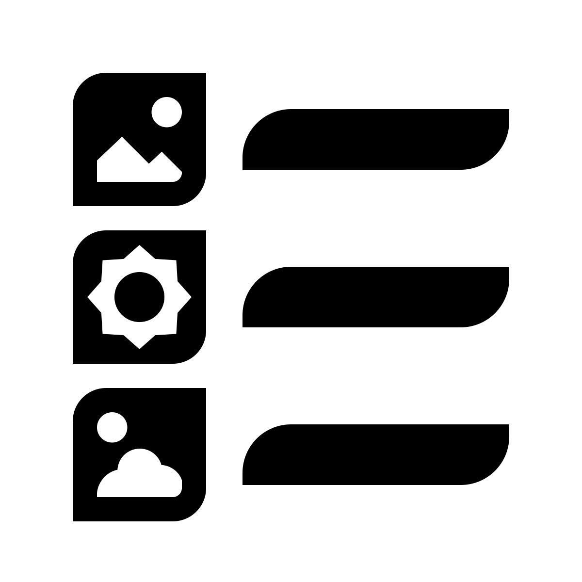 deco glyph style 함유량 icon