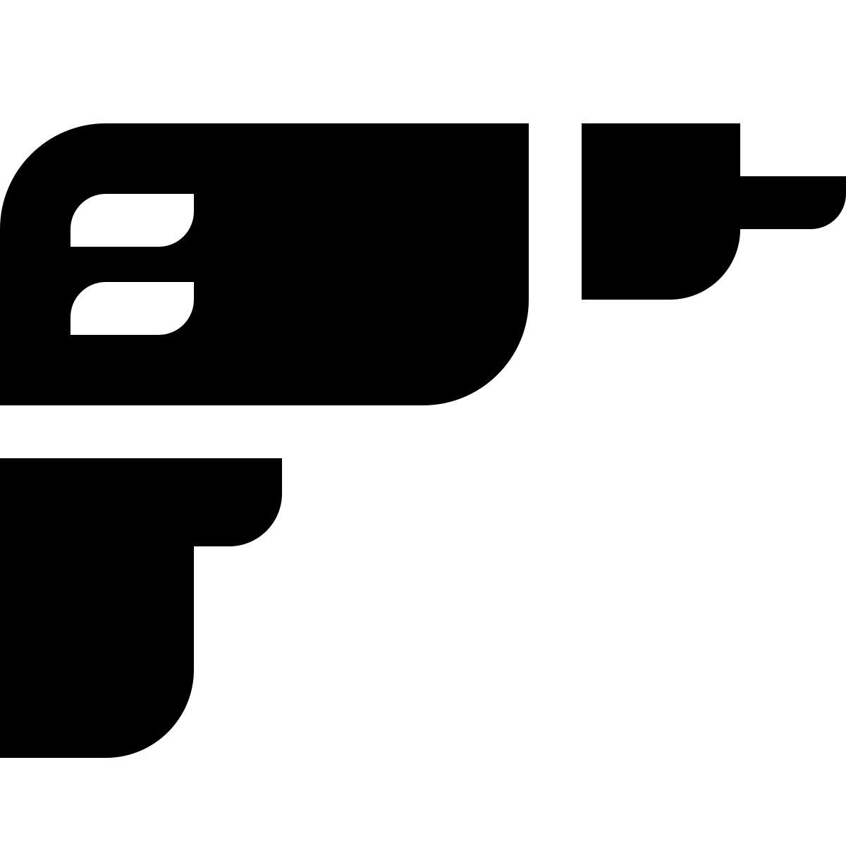 deco glyph style trapano icon