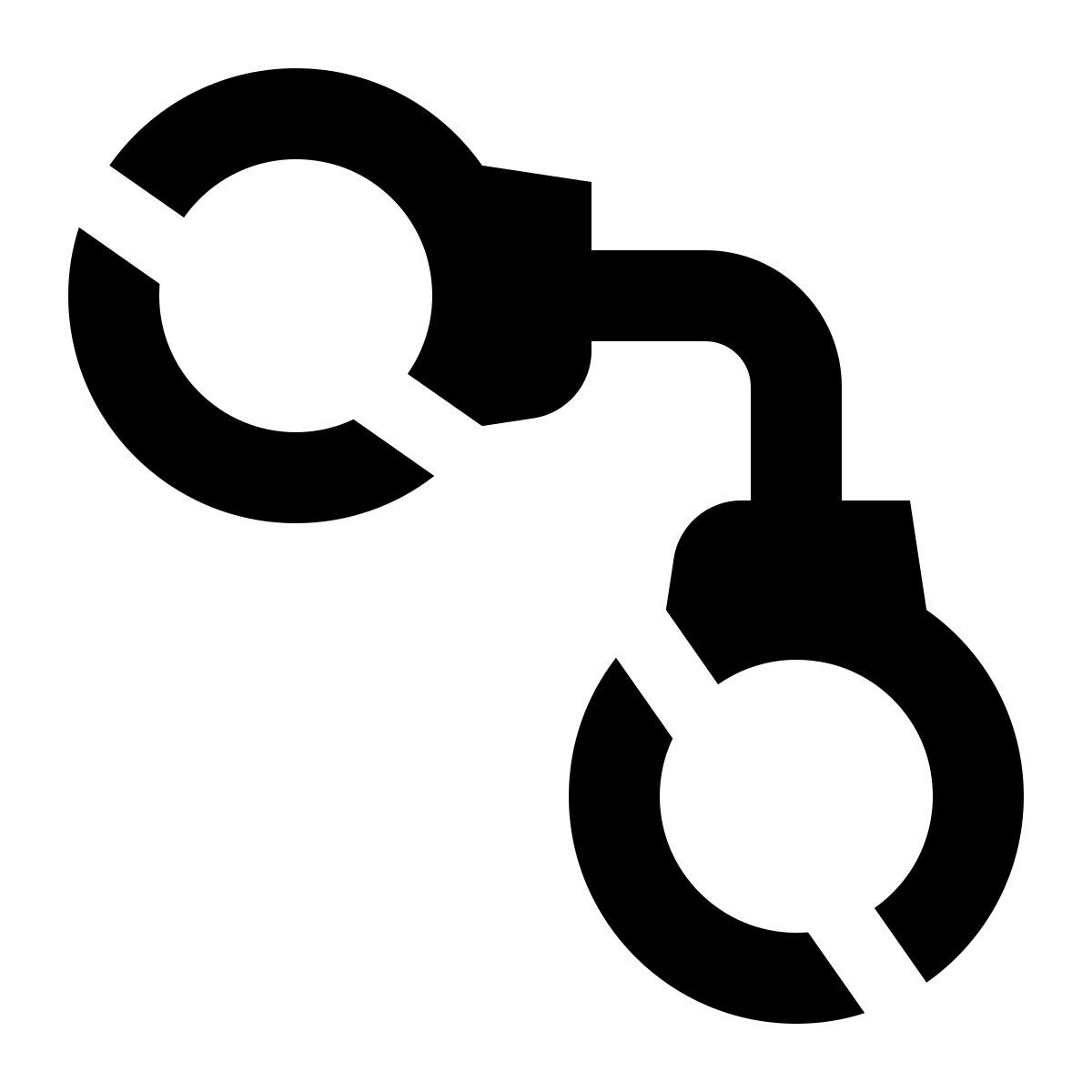 deco glyph style manette icon