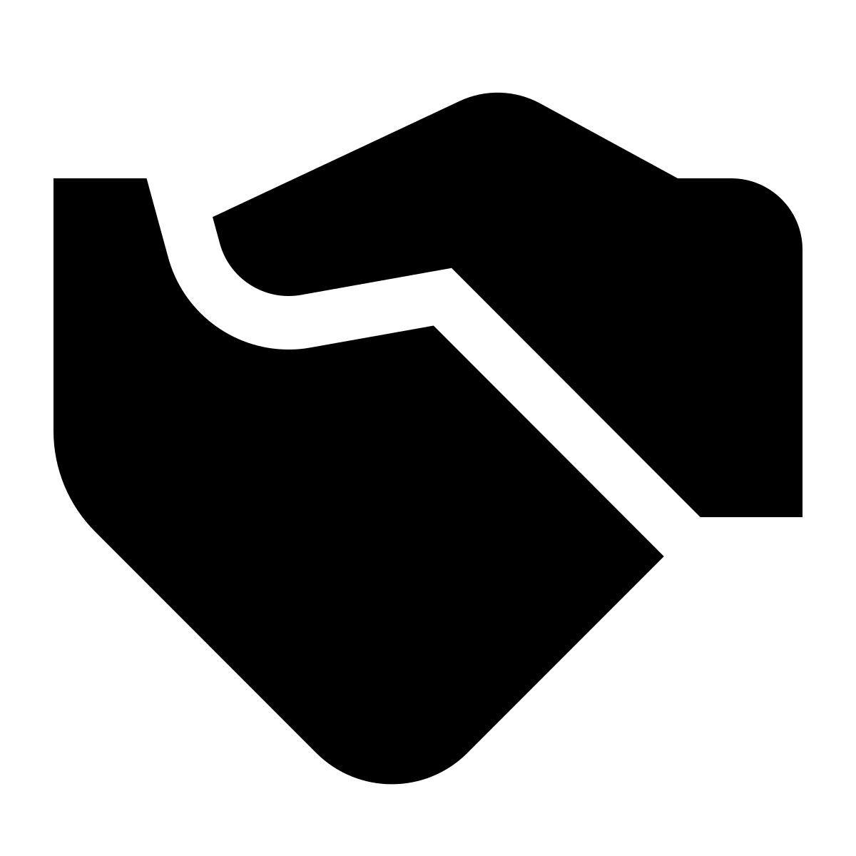 deco glyph style 握手 icon