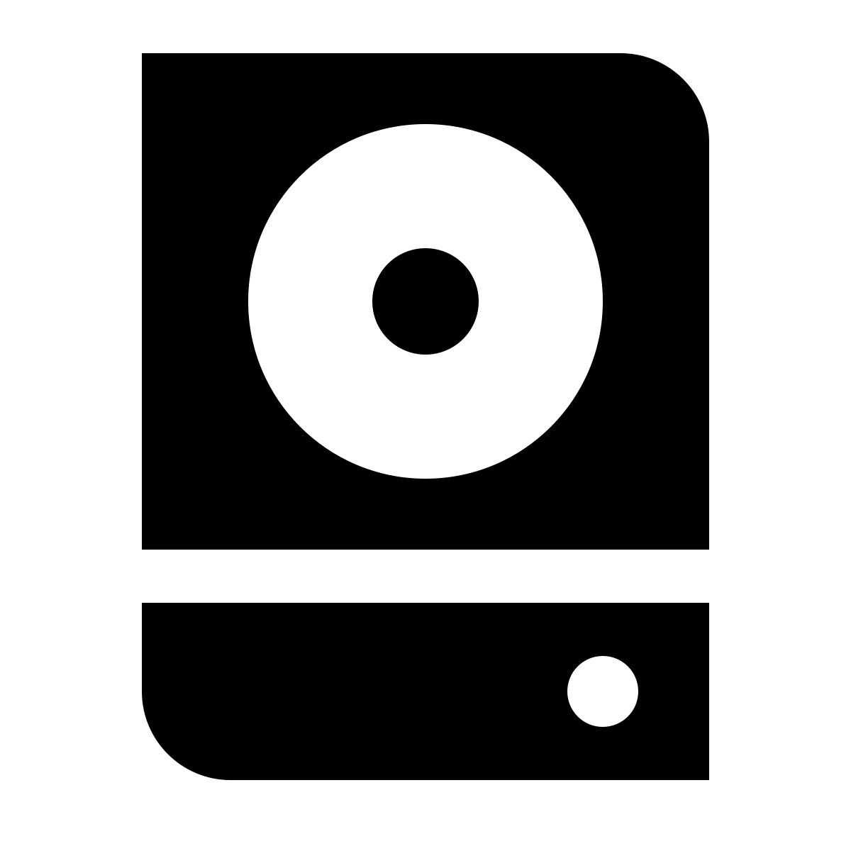 deco glyph style hdd icon