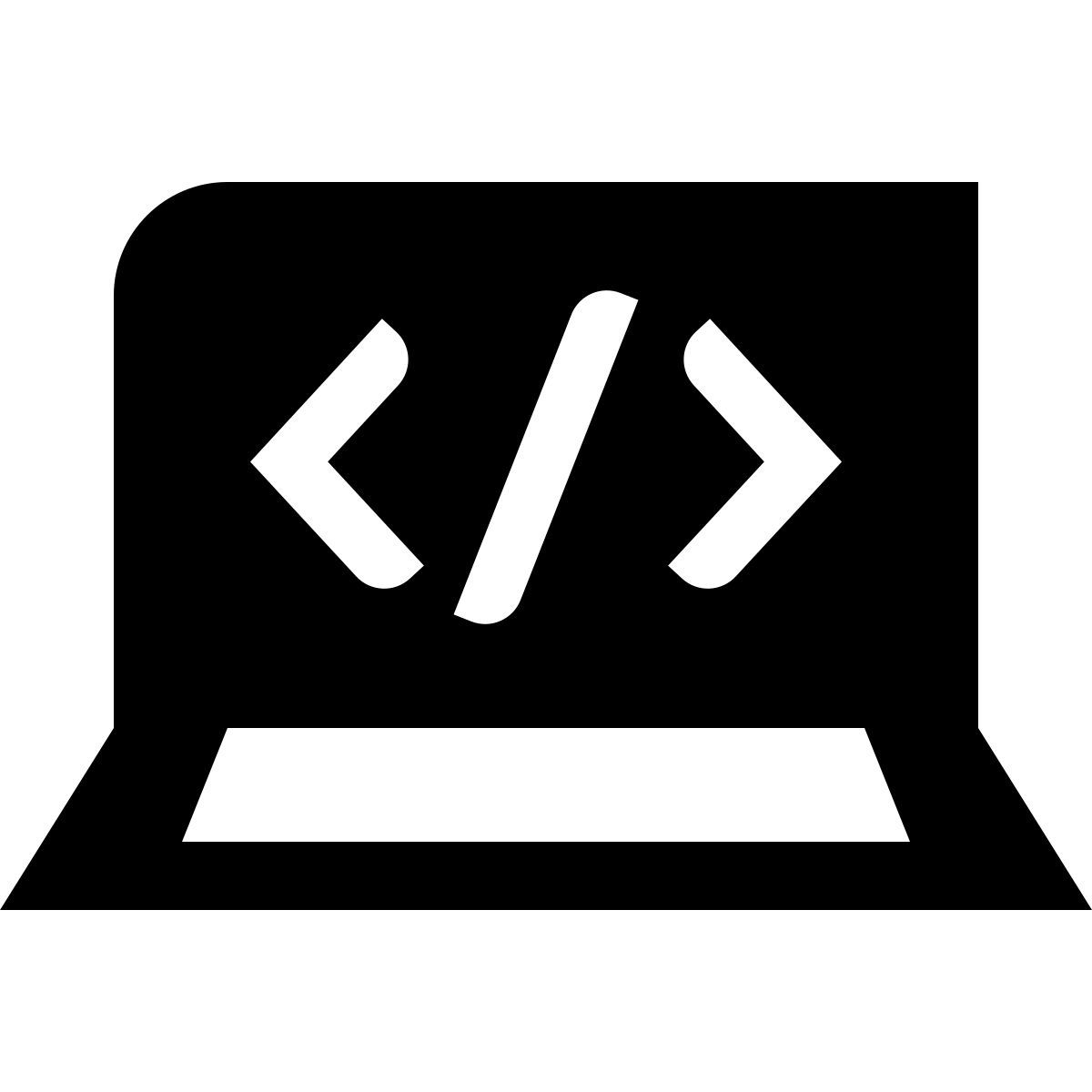 deco glyph style coding icon