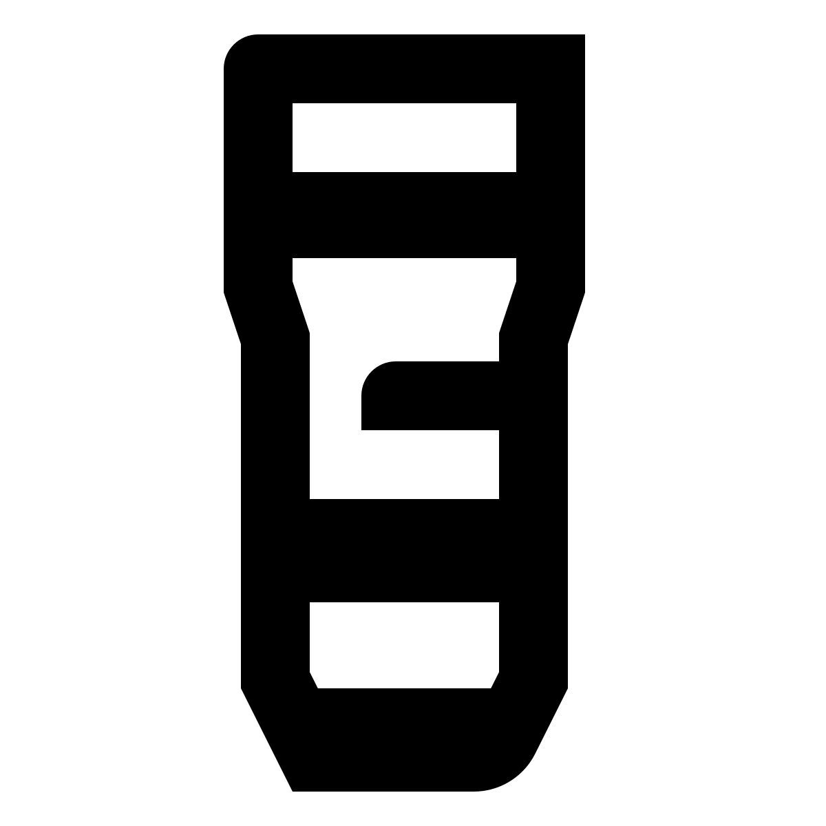 deco glyph style lens icon