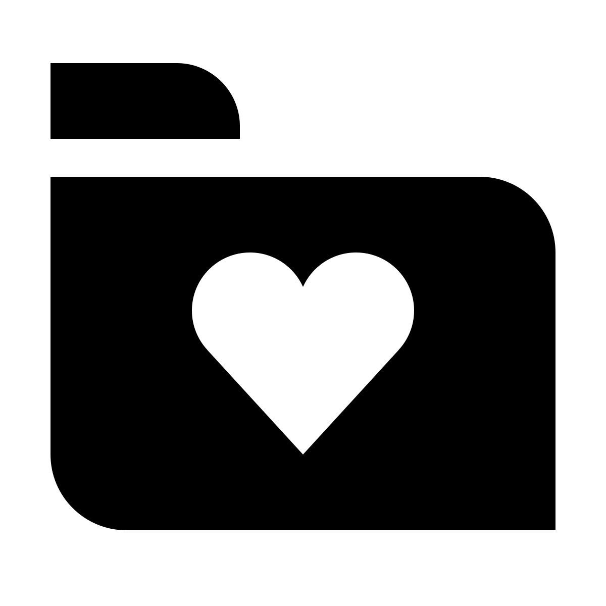 deco glyph style 즐겨 찾기 폴더 icon