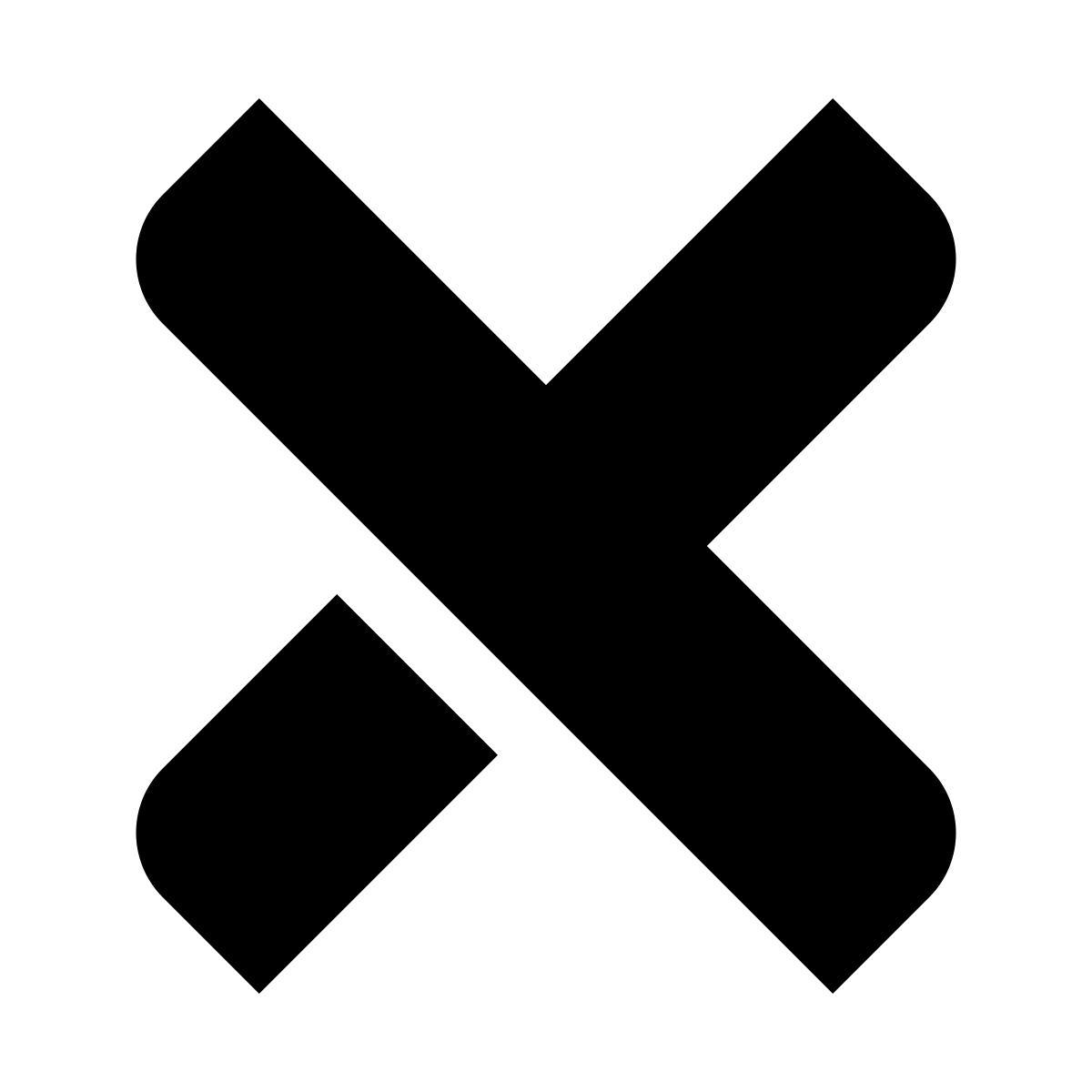 deco glyph style multiply icon