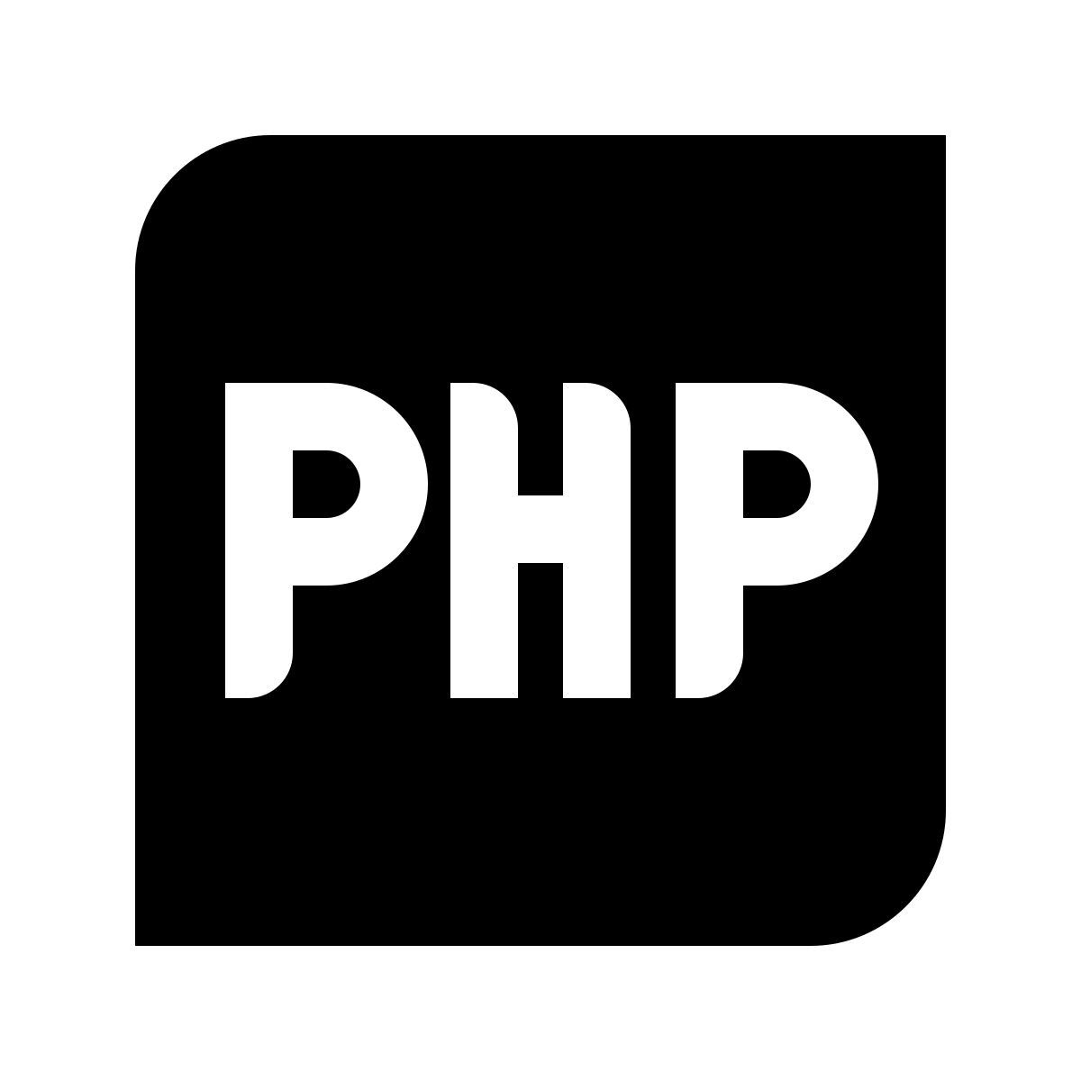 deco glyph style php icon