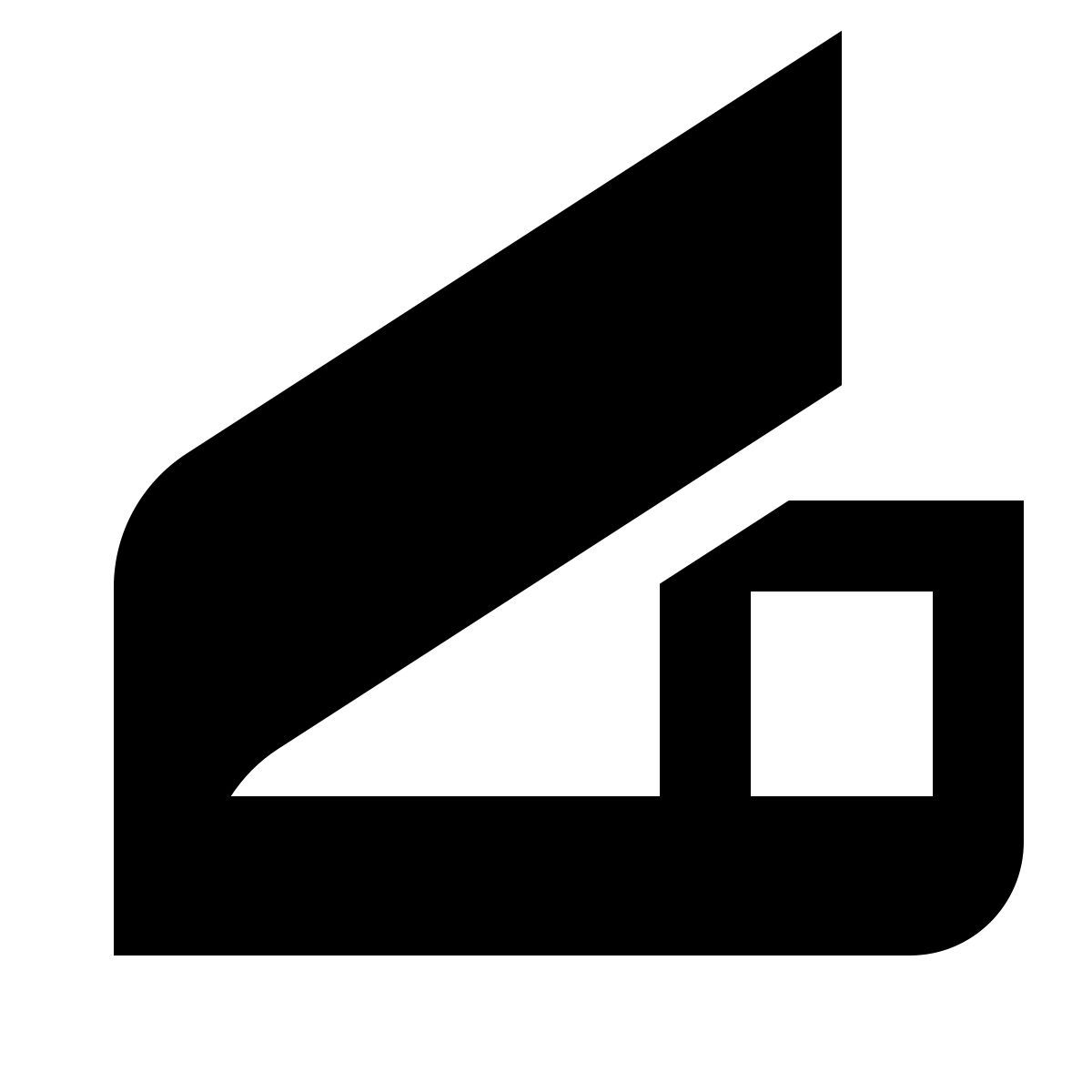 deco glyph style scanner icon