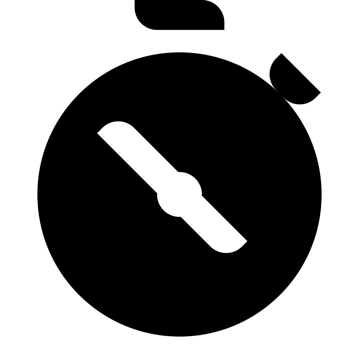 deco glyph style chronomètre icon