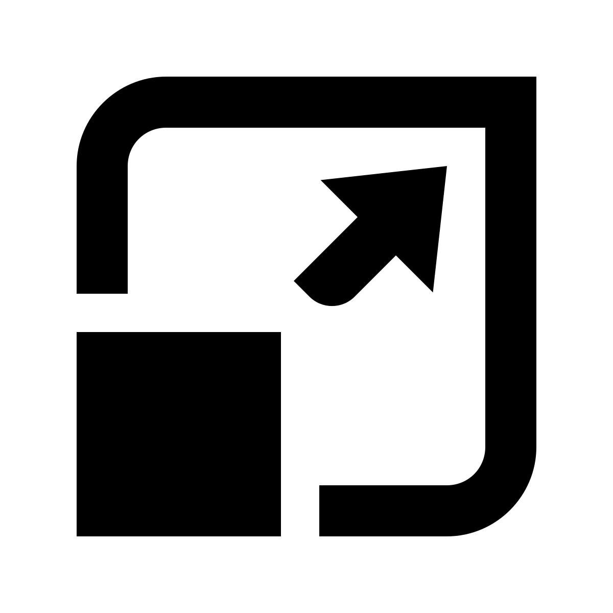 deco glyph style 전체 화면 토글 icon