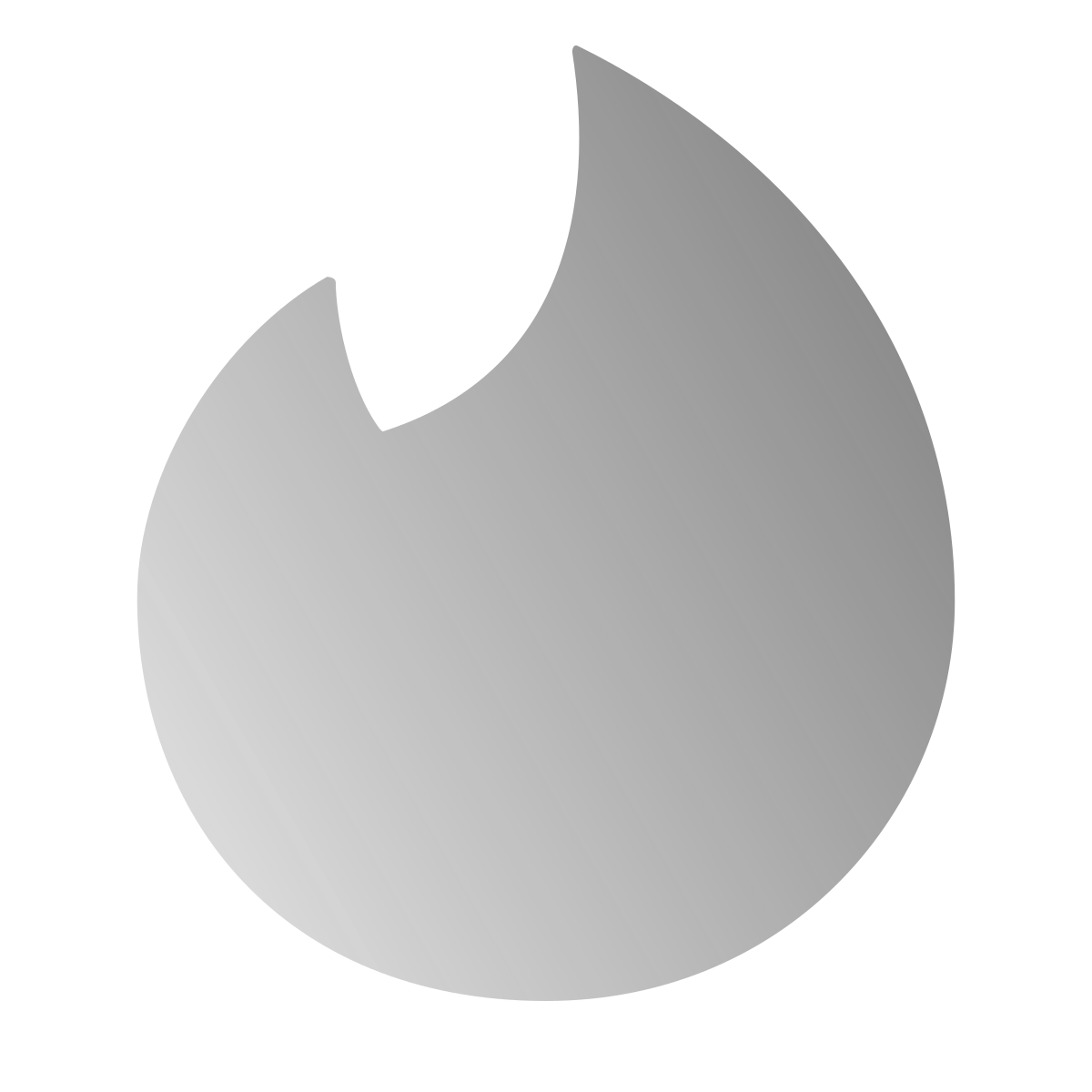deco duotone style   tinder icon
