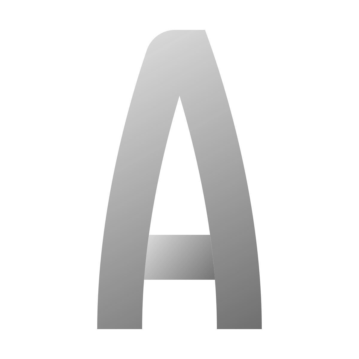 deco duotone style a icon