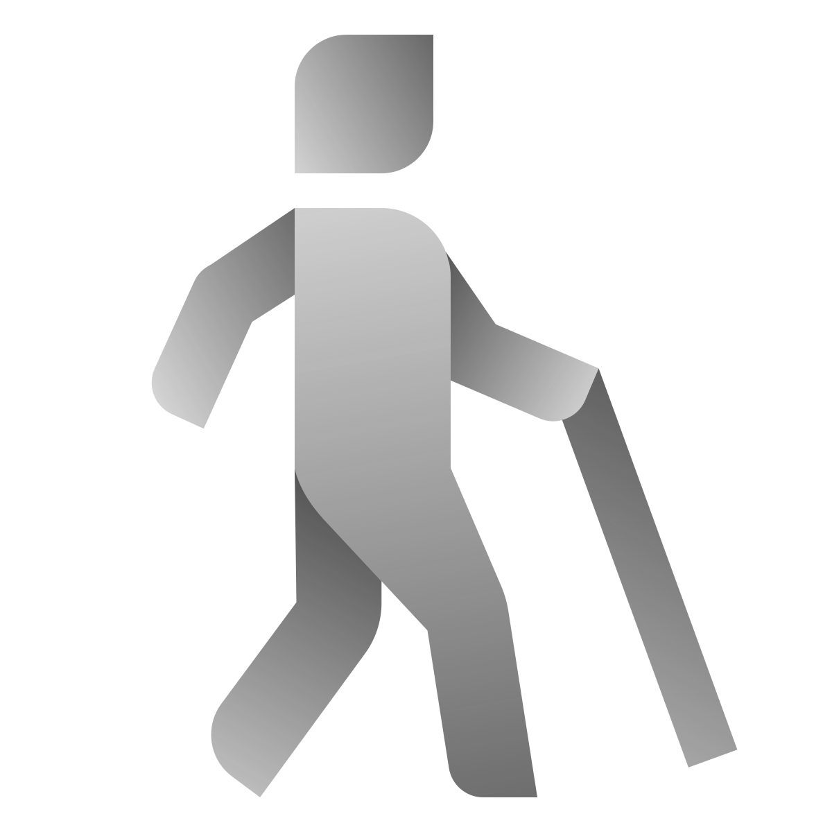 deco duotone style zugang für blinde icon