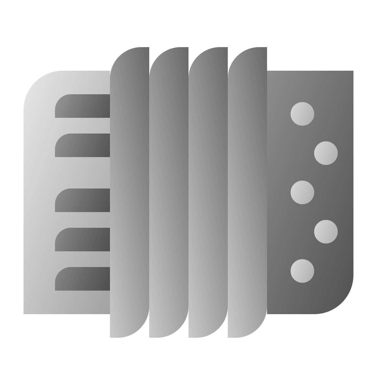 deco duotone style accordion icon