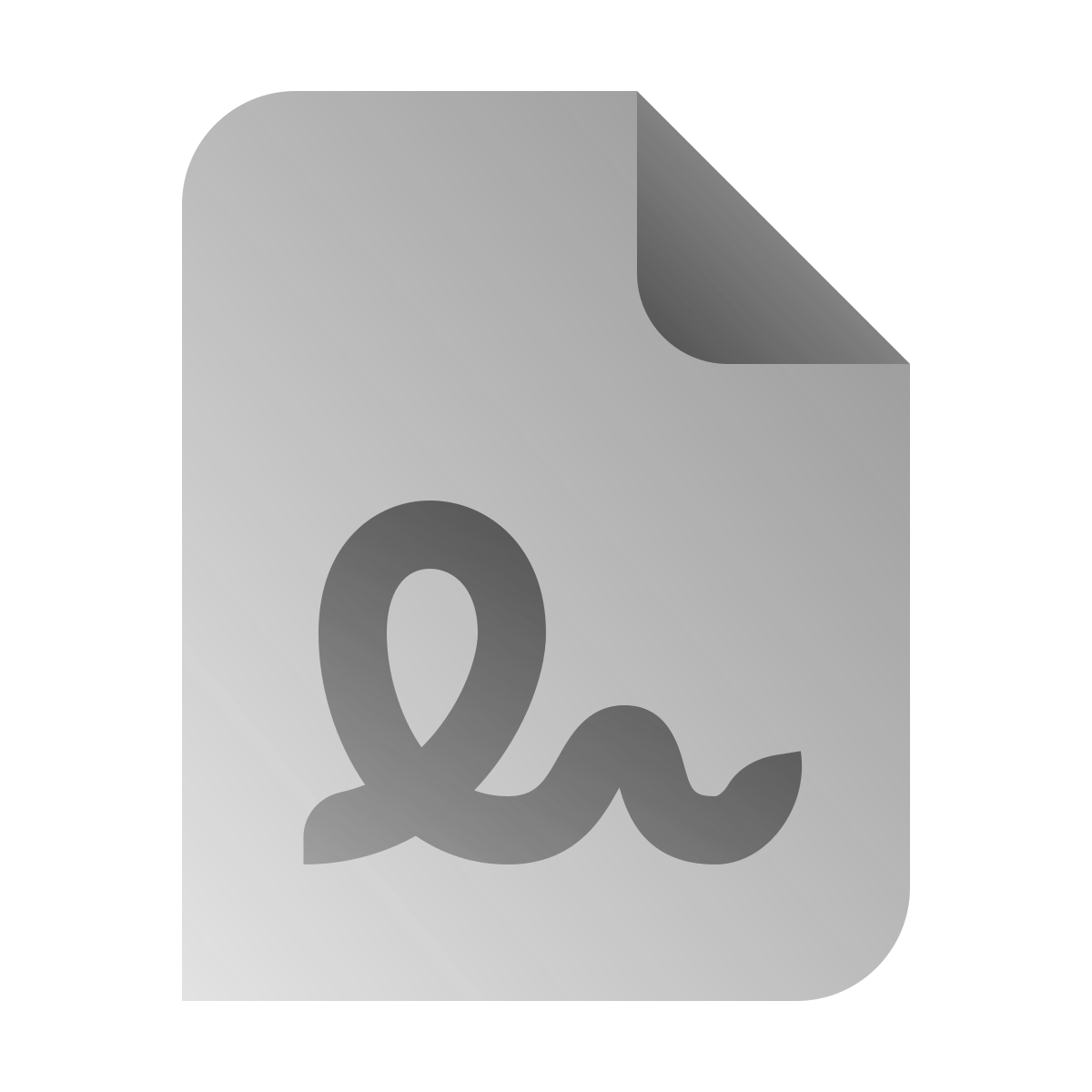 deco duotone style agreement icon